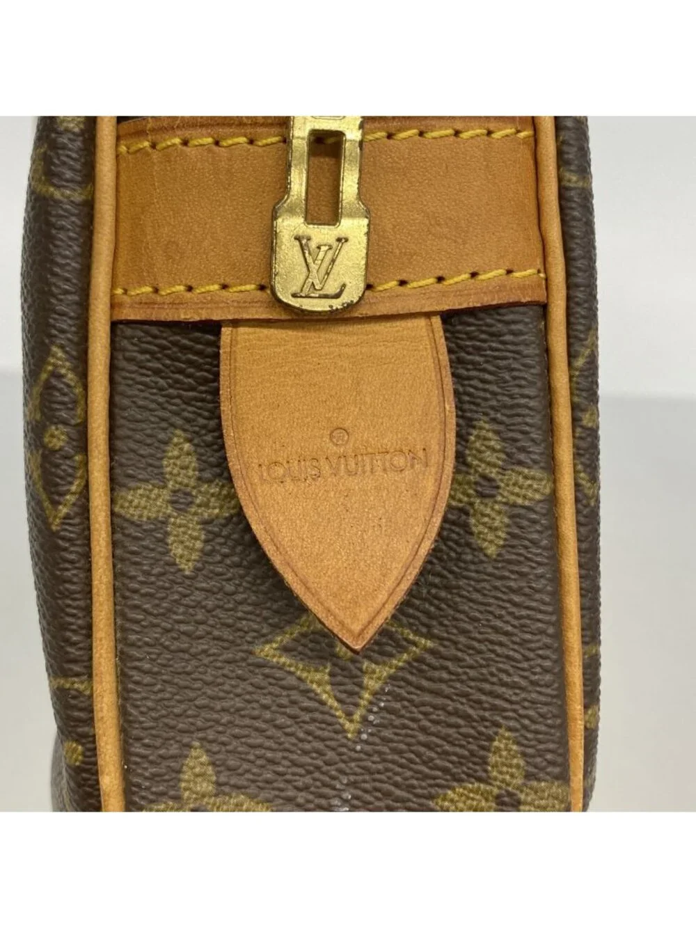 Louis Vuitton Briefcase Monogram Porte Documents Voyage Brown